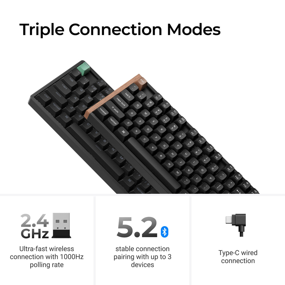 Keychron K8 HE Wireless Magnetic Switch Custom Keyboard ISO Layout Collection