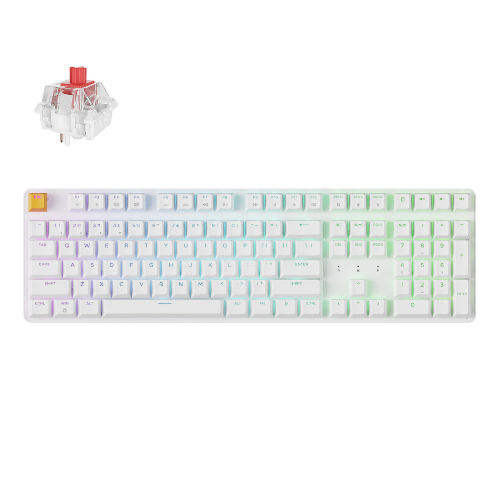 Keychron J5 QMK Wireless Mechanical Keyboard (US ANSI Layout)