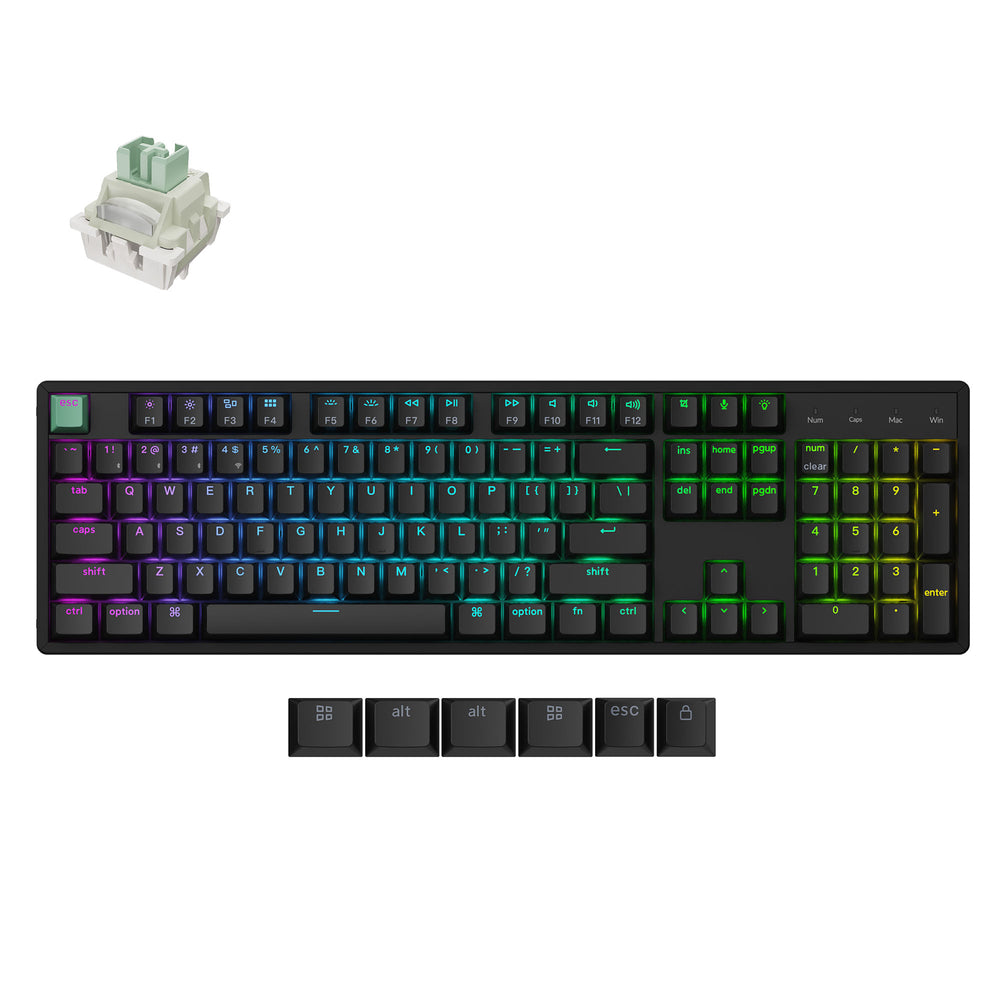 Keychron K10 HE Wireless Magnetic Switch Custom Keyboard (US ANSI Layout)