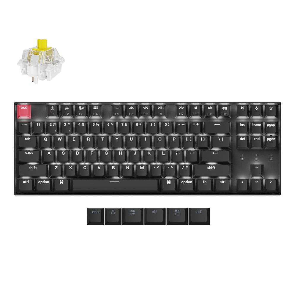 Keychron K8 QMK Wireless Mechanical Keyboard (Version 2) (US ANSI Layout)