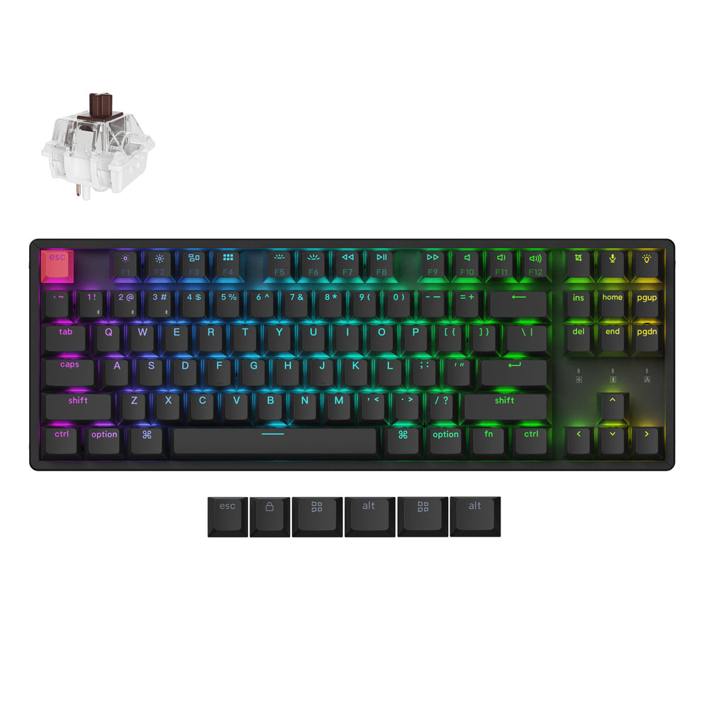 Keychron K8 QMK Wireless Mechanical Keyboard (Version 2) (US ANSI Layout)