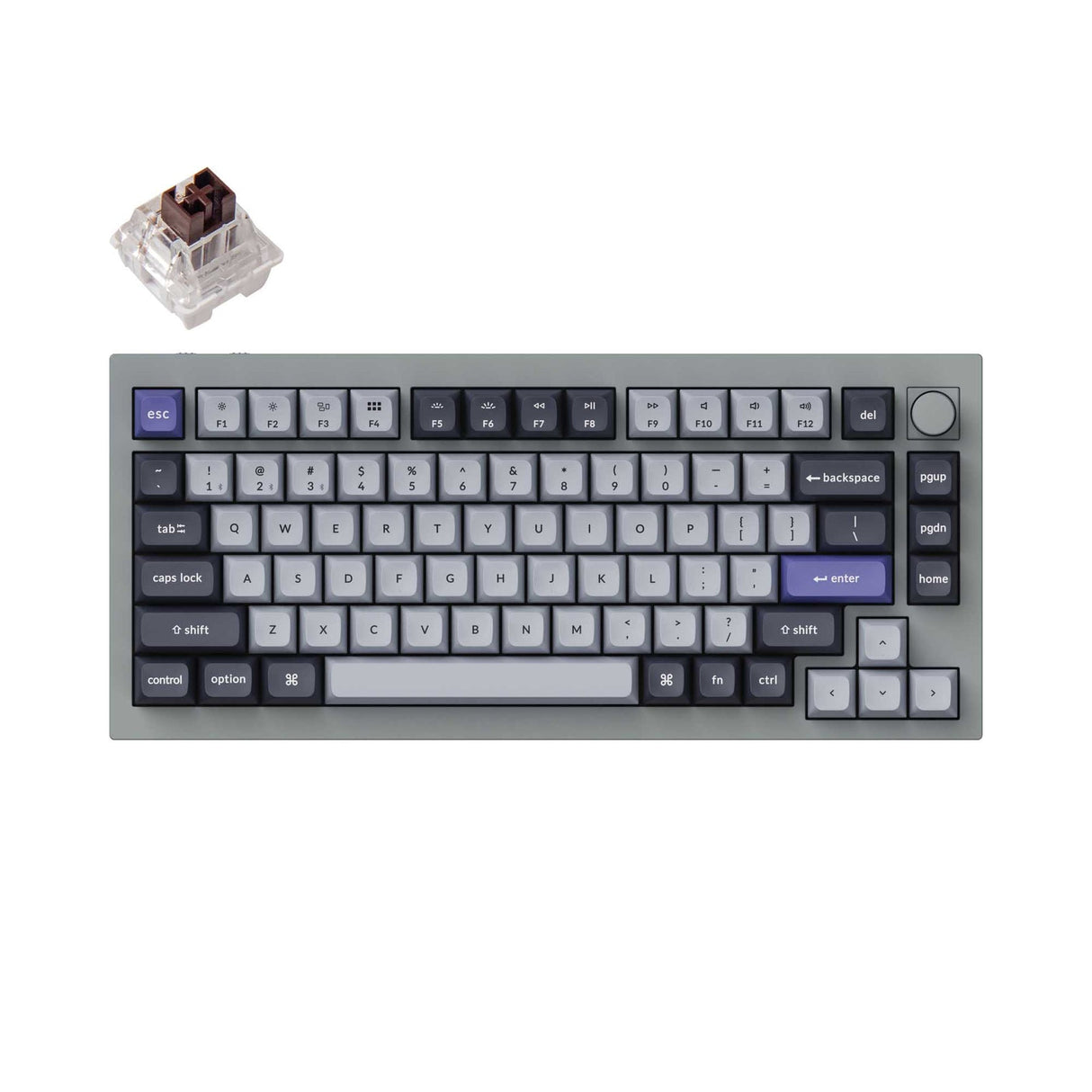 Keychron Q1 Pro QMK/VIA Wireless Custom Mechanical Keyboard (US ANSI Layout)