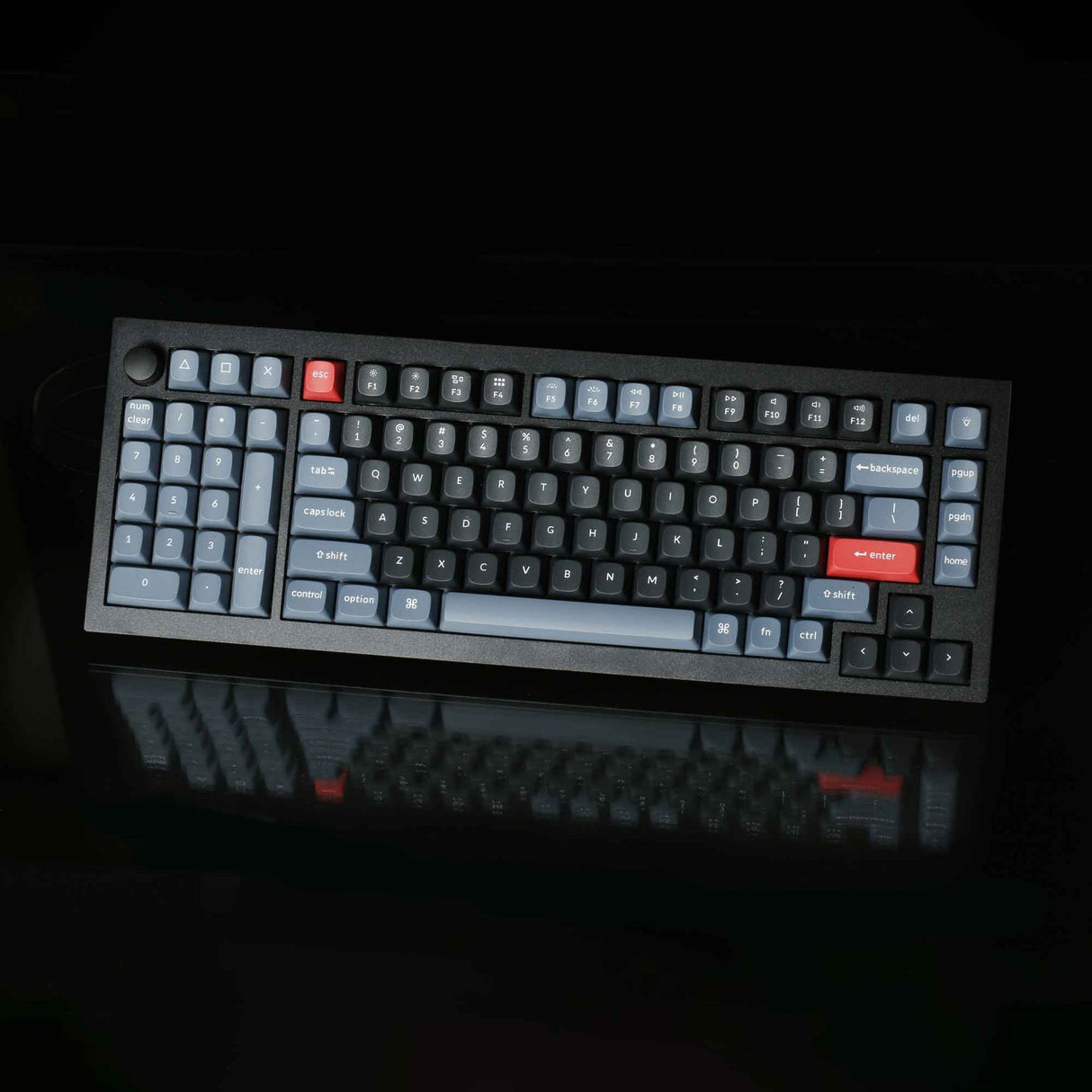 Keychron Q12 QMK Custom Mechanical Keyboard (US ANSI Layout)
