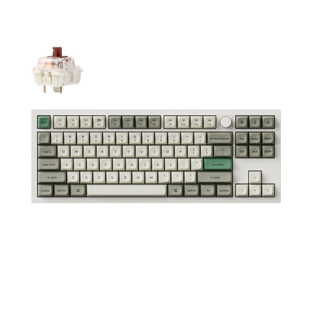 Keychron Q3 Max QMK/VIA Wireless Custom Mechanical Keyboard (US ANSI Layout)