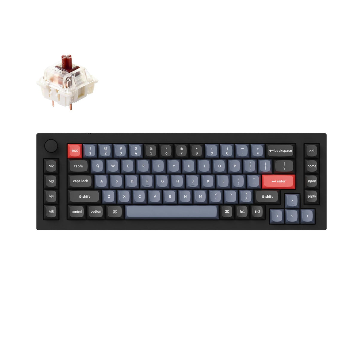 Keychron Q65 QMK Custom Mechanical Keyboard (US ANSI Layout)