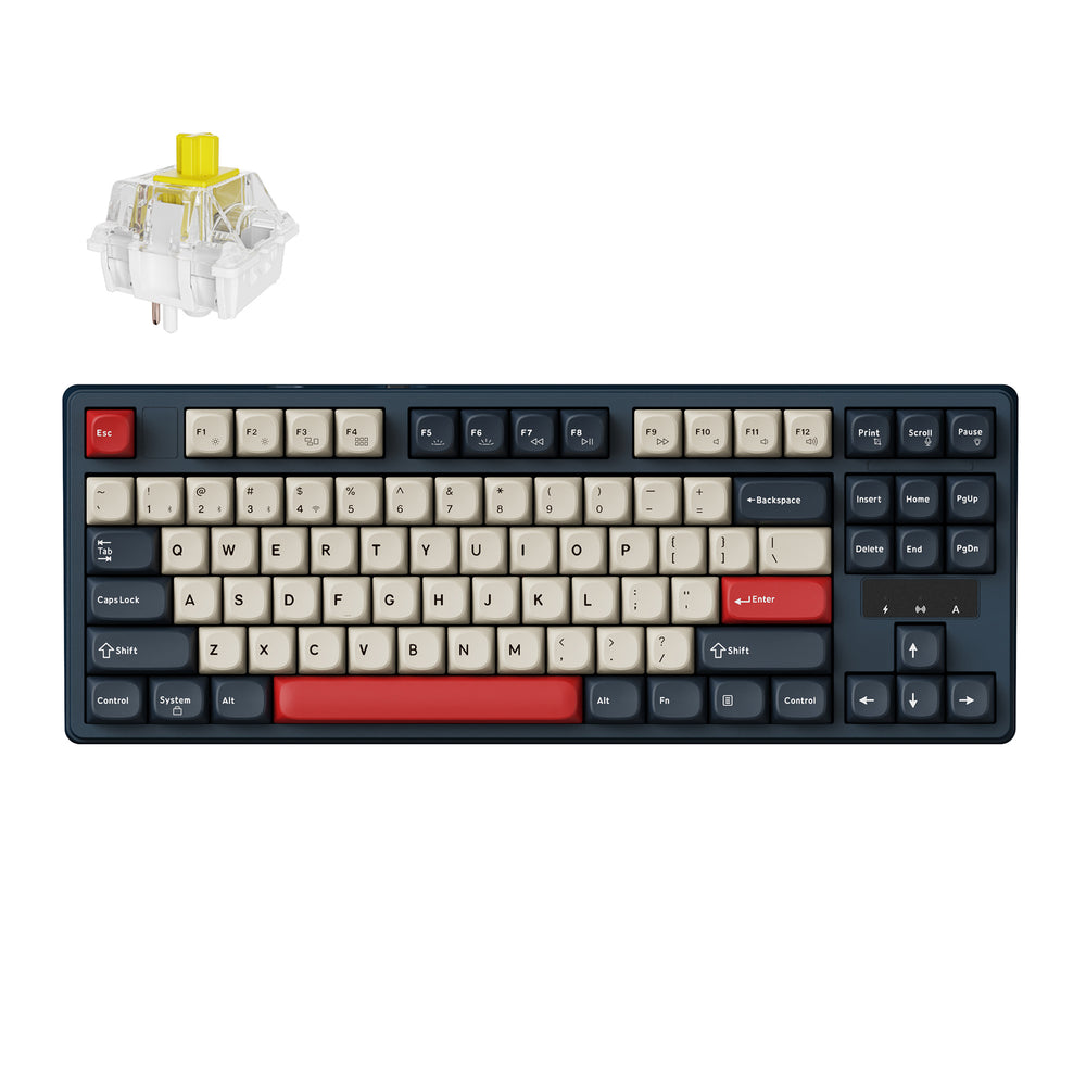Keychron J4 QMK Wireless Mechanical Keyboard (US ANSI Layout)