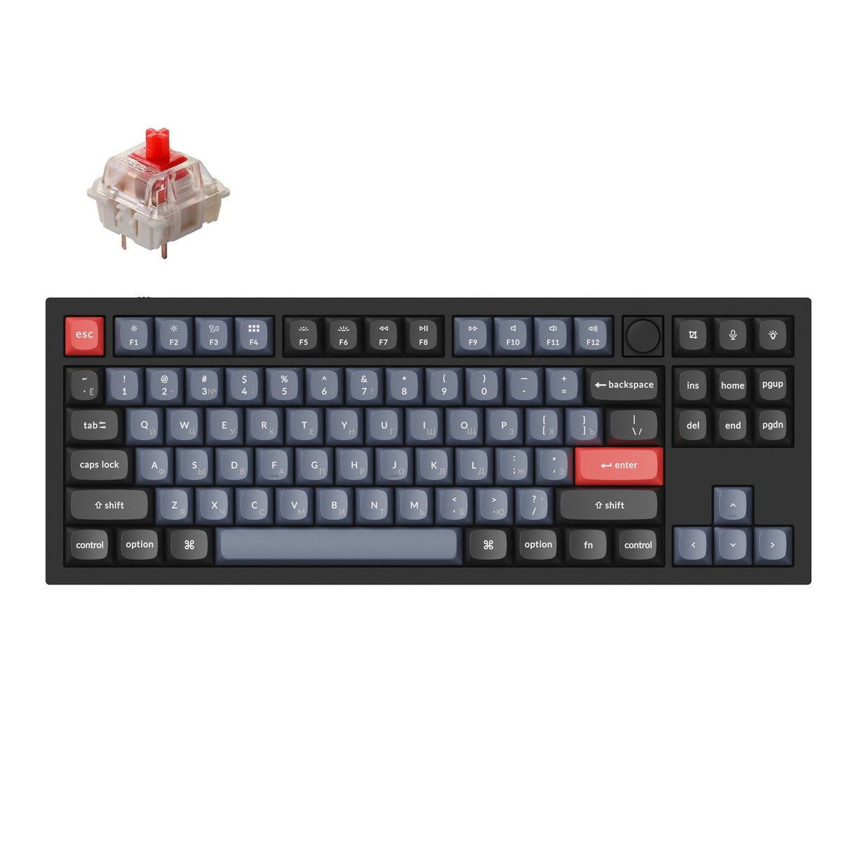 Keychron Q3 QMK Custom Mechanical Keyboard (US ANSI Layout)