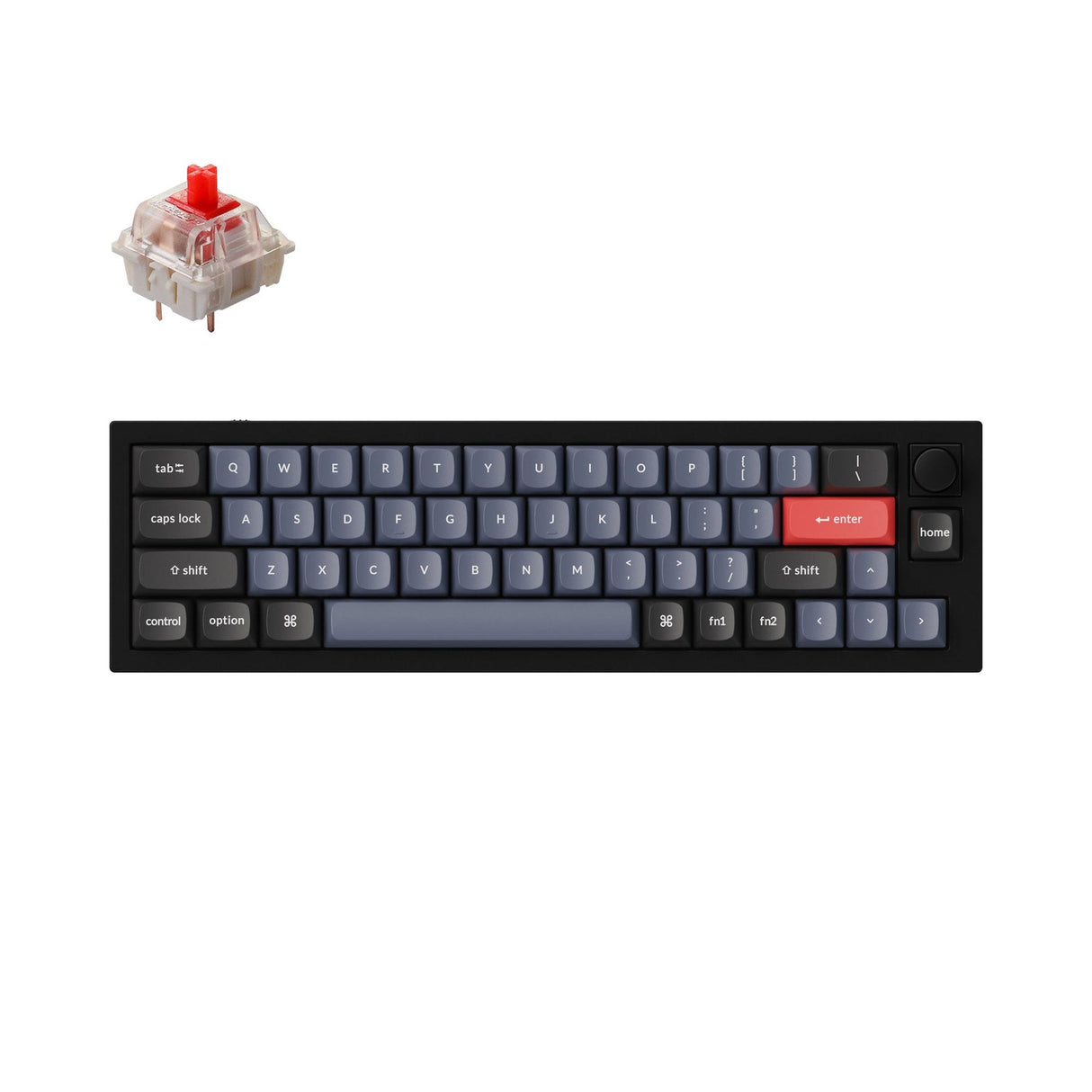 Keychron Q9 QMK Custom Mechanical Keyboard (US ANSI Layout)