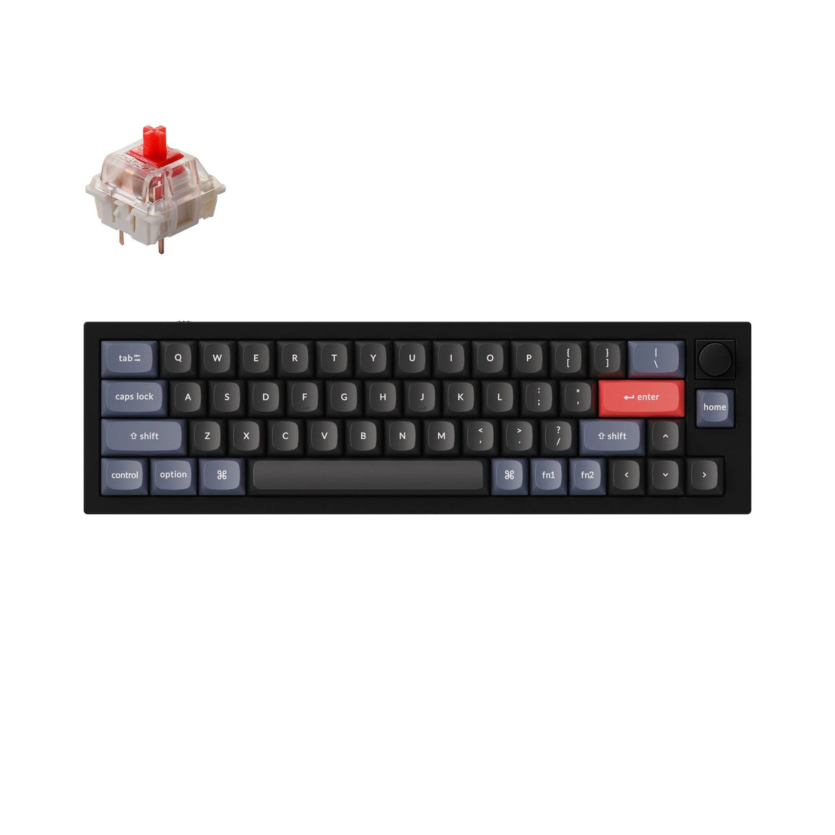 Keychron Q9 QMK Custom Mechanical Keyboard (US ANSI Layout)