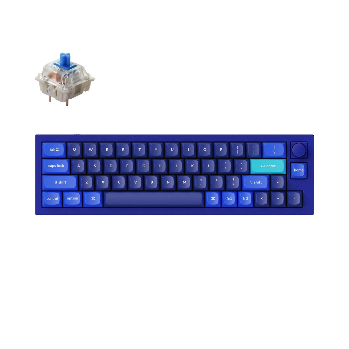 Keychron Q9 QMK Custom Mechanical Keyboard (US ANSI Layout)