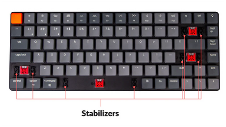 The Design Details of Our Keychron Low-Profile Keyboard Stabilizers