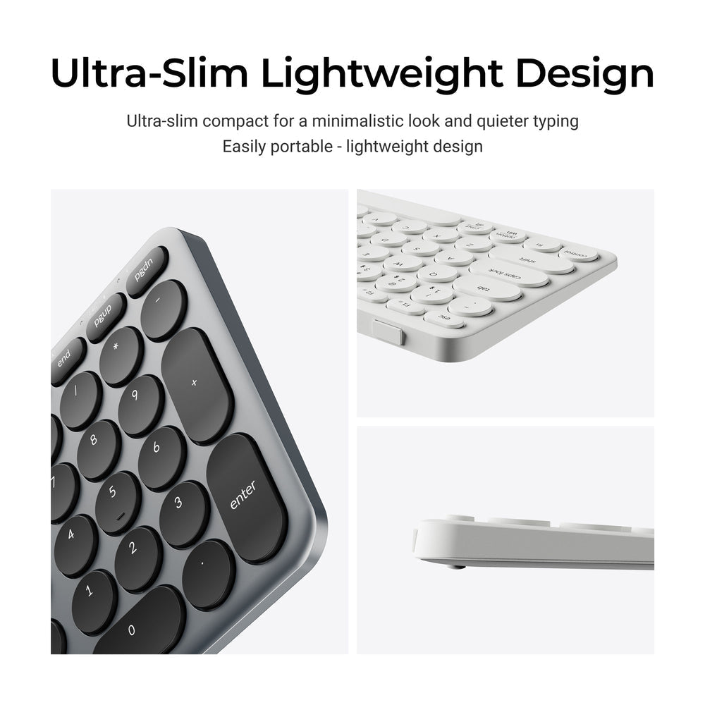 Keychron B4 Pro Ultra-Slim Wireless Keyboard (US ANSI Layout)