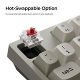 Keychron C1 Pro 8K QMK Wired Custom Mechanical Keyboard (US ANSI Layout)