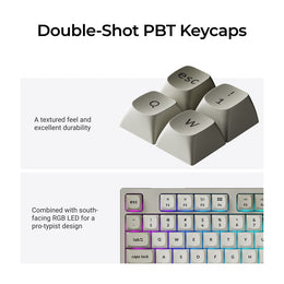 Keychron C2 Pro 8K QMK Bedrade Aangepaste Mechanische Toetsenbord ISO Indeling Collectie