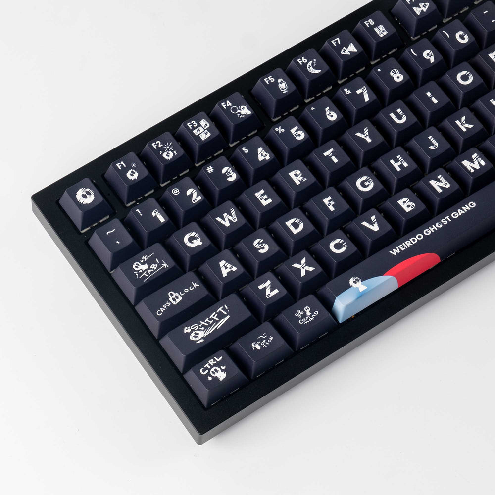 Weirdo Ghost Gang - Cherry Profiel Dye-Sub PBT Volledige Toetsenbordset
