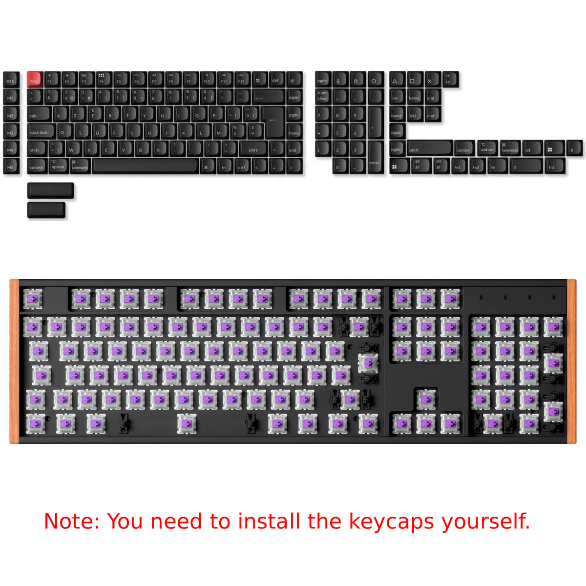 Keychron K10 HE Wireless Magnetic Switch Custom Keyboard ISO Layout Collection