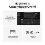 Keychron K2 HE Wireless Magnetic Switch Custom Keyboard - All Wood Special Edition (US ANSI Layout)