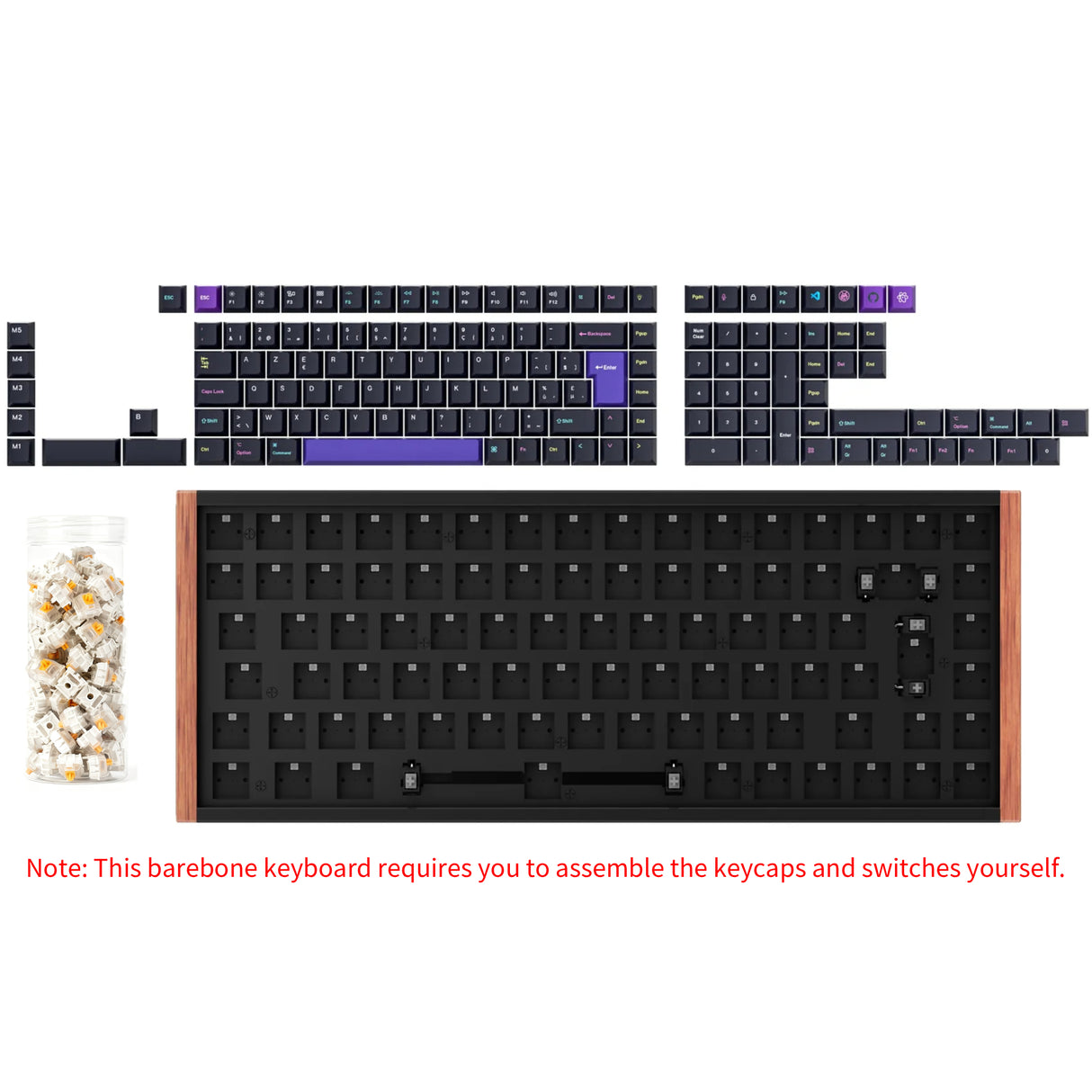 Keychron K2 HE Wireless Magnetic Switch Custom Keyboard ISO Layout Collection