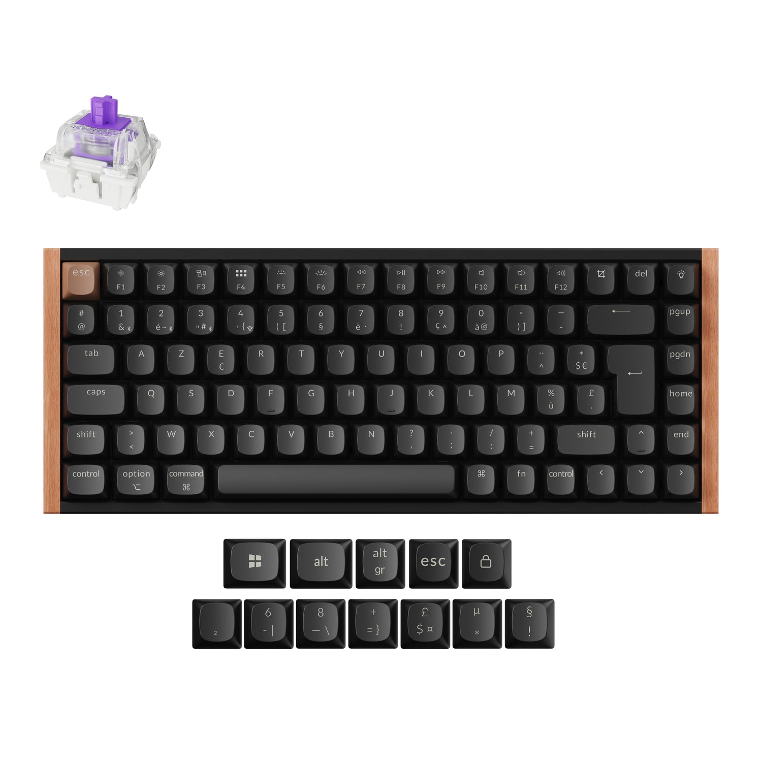 Keychron K2 HE Wireless Magnetic Switch Custom Keyboard ISO Layout Collection