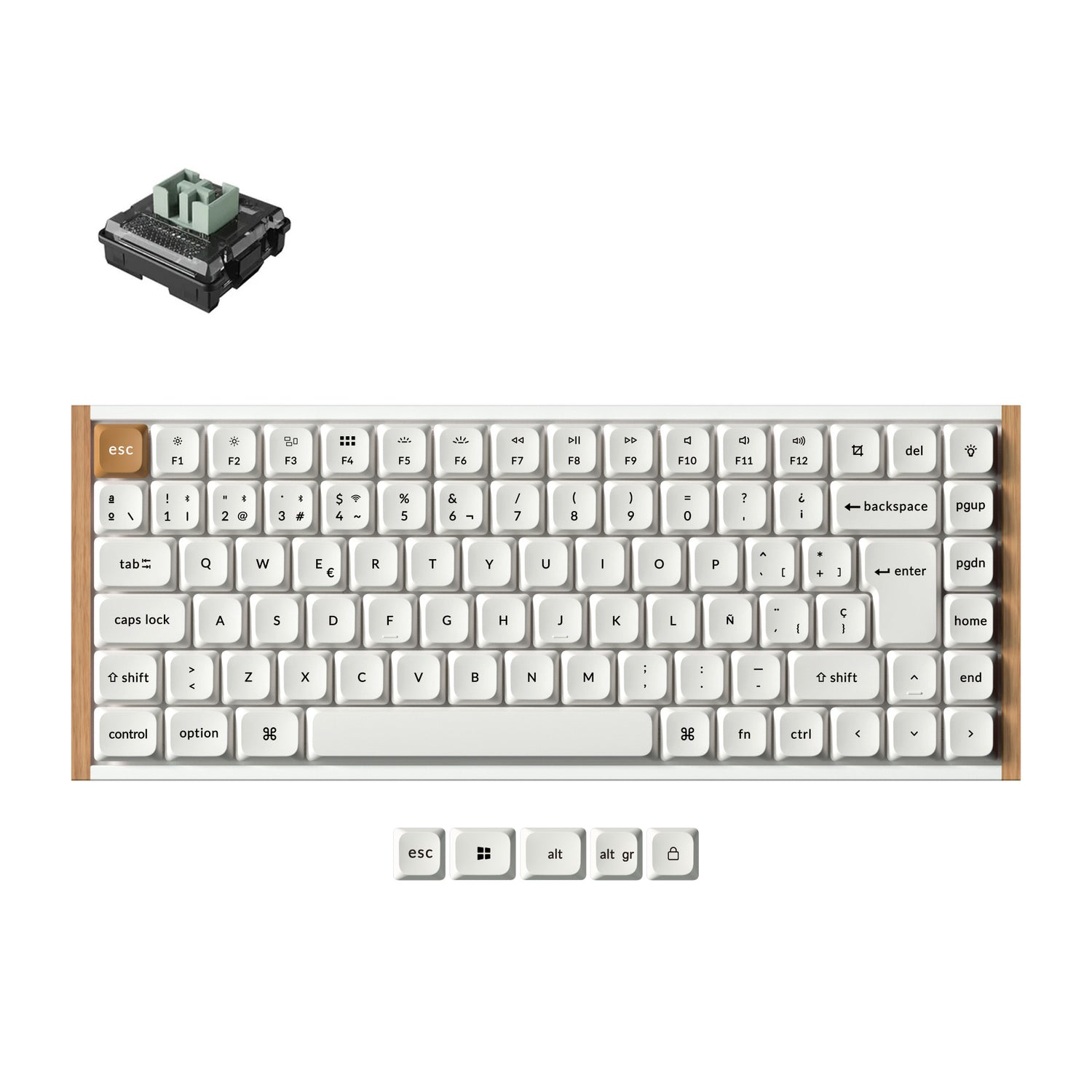Keychron K3 HE Wireless Magnetic Switch Custom Keyboard ISO Layout Collection
