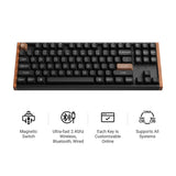 Keychron K8 HE Wireless Magnetic Switch Custom Keyboard (US ANSI Layout)