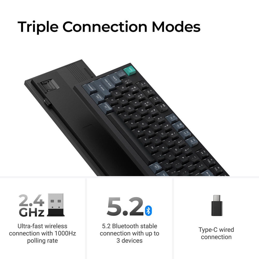 Keychron B31 Wireless Keyboard (US ANSI Layout)