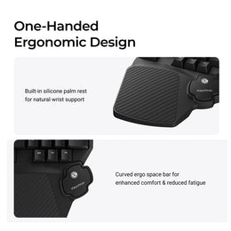 Keychron C0 HE Wired One Handed Magnetic Switch Gaming Keyboard