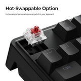 Keychron C3 Pro 8K QMK Wired Custom Mechanical Keyboard (US ANSI Layout)