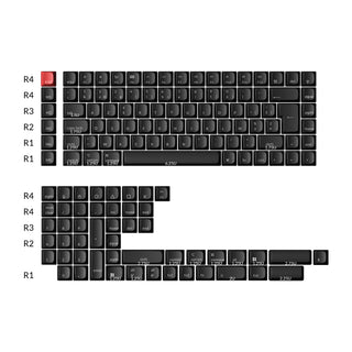 ISO Shine-Through ABS OSA Full Set Keycap Set