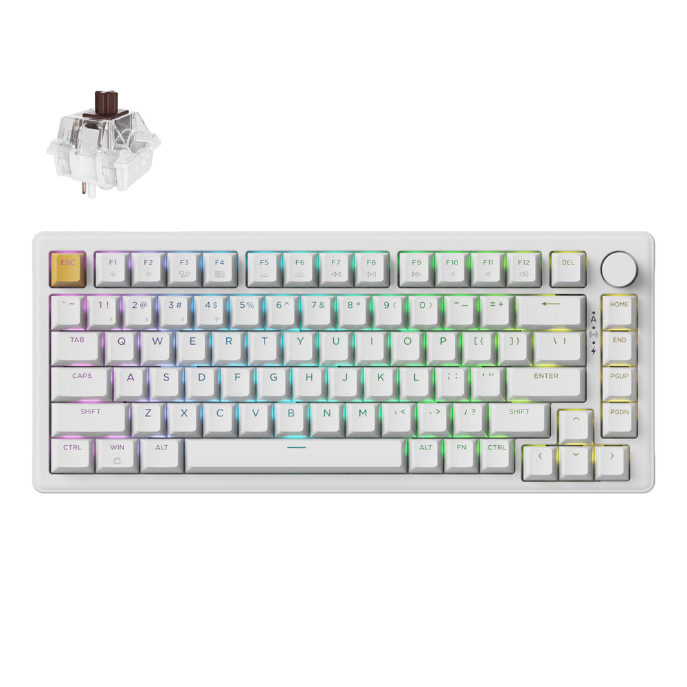 Keychron J2 QMK Wireless Mechanical Keyboard (US ANSI Layout)