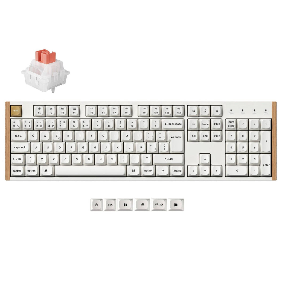 Keychron K10 HE Wireless Magnetic Switch Custom Keyboard ISO Layout Collection