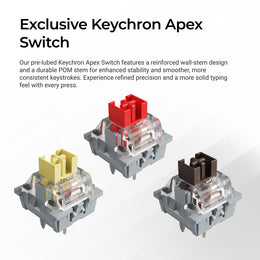 Keychron C2 Pro 8K QMK Bedraad Aangepast Mechanisch Toetsenbord (VS ANSI Indeling)