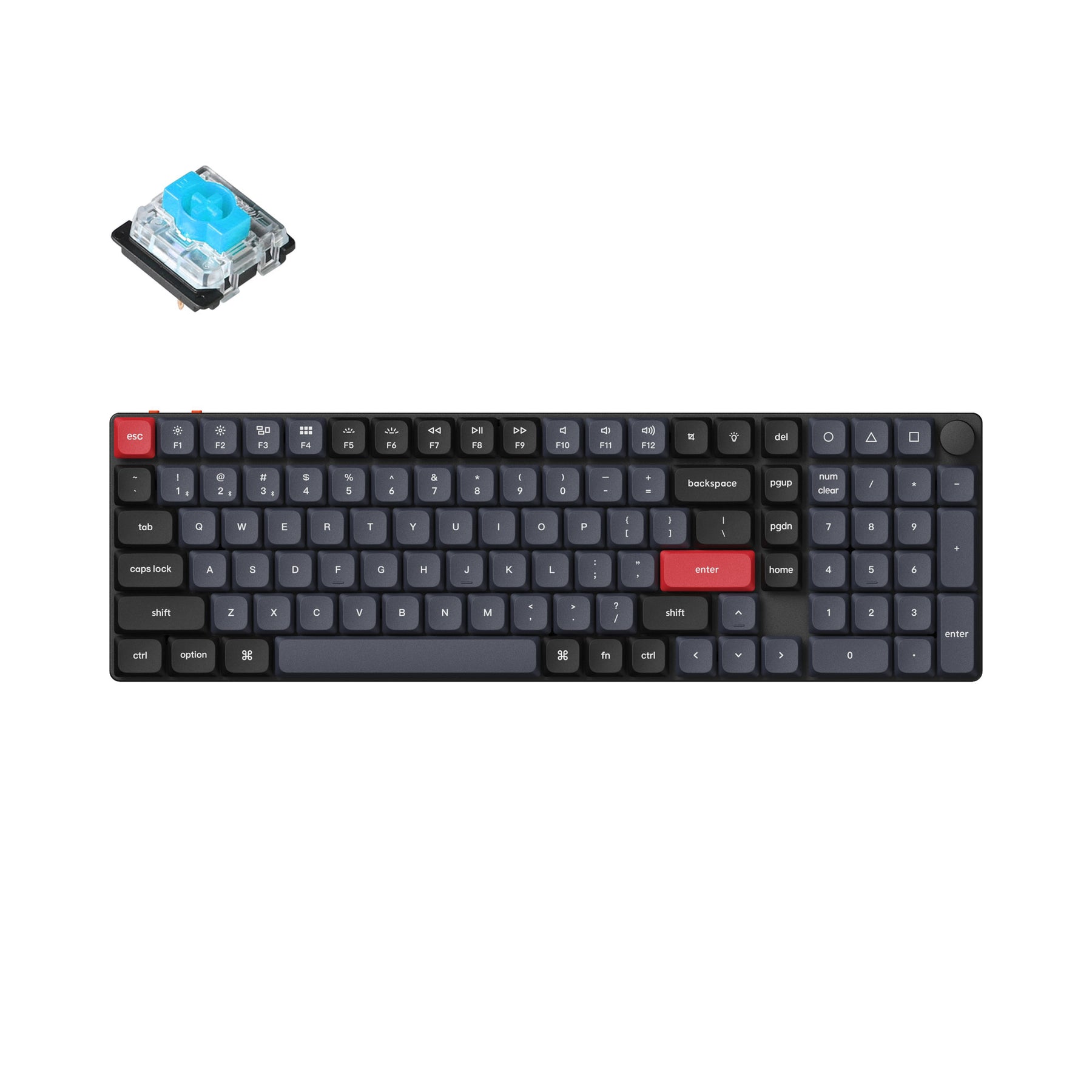 Keychron K17 Pro QMK/VIA Draadloos Aangepast Mechanisch Toetsenbord (US ANSI Indeling)