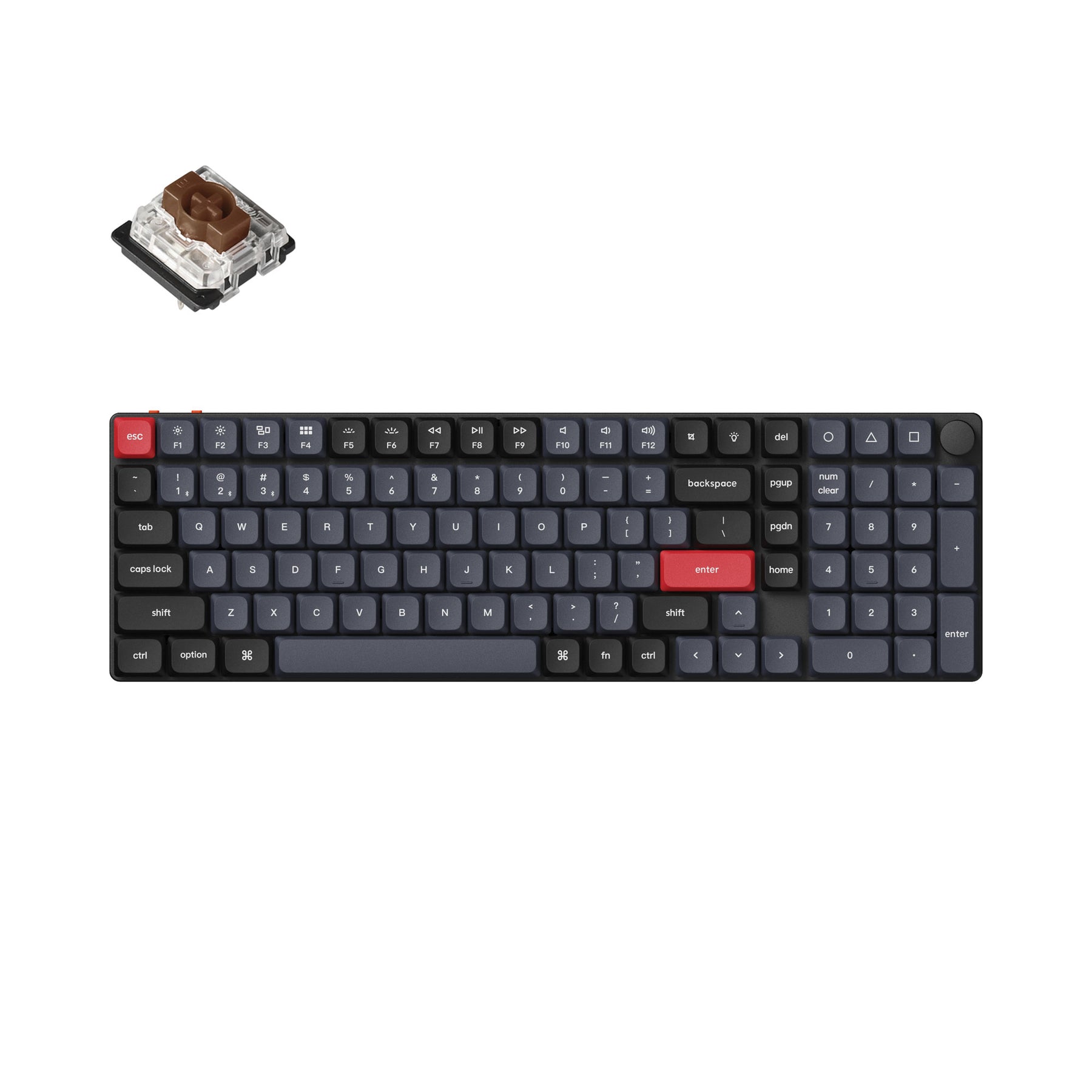 Keychron K17 Pro QMK/VIA Draadloos Aangepast Mechanisch Toetsenbord (US ANSI Indeling)
