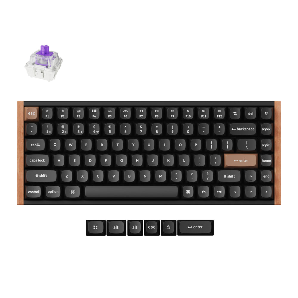 Keychron K2 HE Wireless Magnetic Switch Custom Keyboard (US ANSI Layout)
