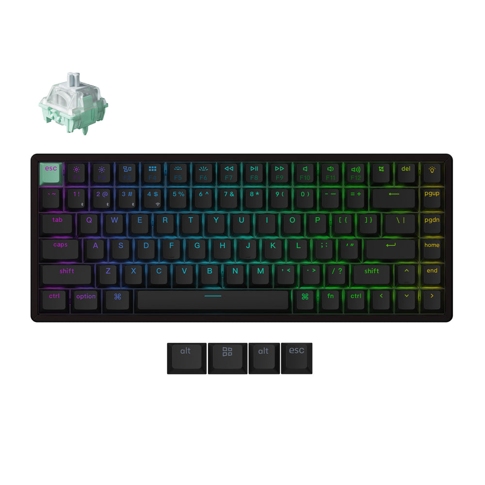 Keychron K2 HE Wireless Magnetic Switch Custom Keyboard (US ANSI Layout)