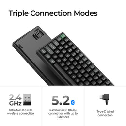 Keychron K2 Ultra 8K Wireless Custom Mechanical Keyboard (US ANSI Layout)