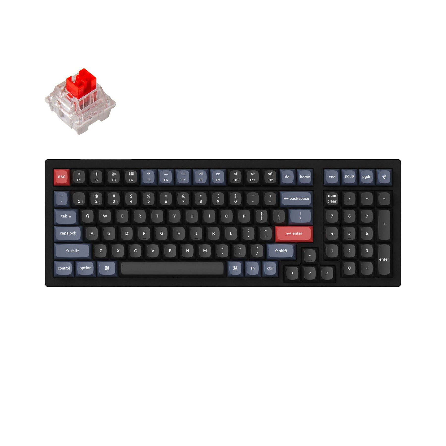 Keychron K4 Pro QMK/VIA Draadloos Mechanisch Toetsenbord (US ANSI Indeling)
