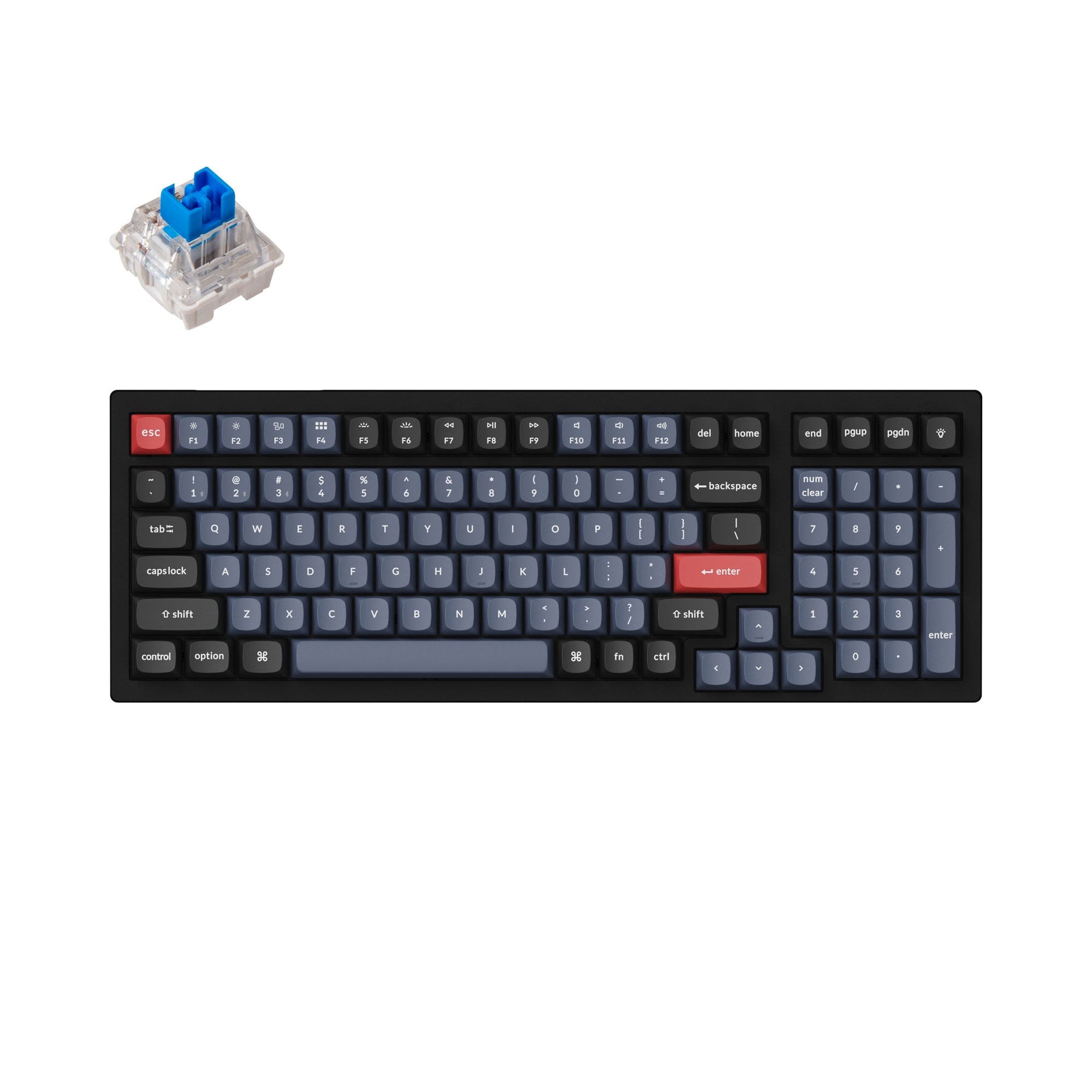 Keychron K4 Pro QMK/VIA Draadloos Mechanisch Toetsenbord (US ANSI Indeling)