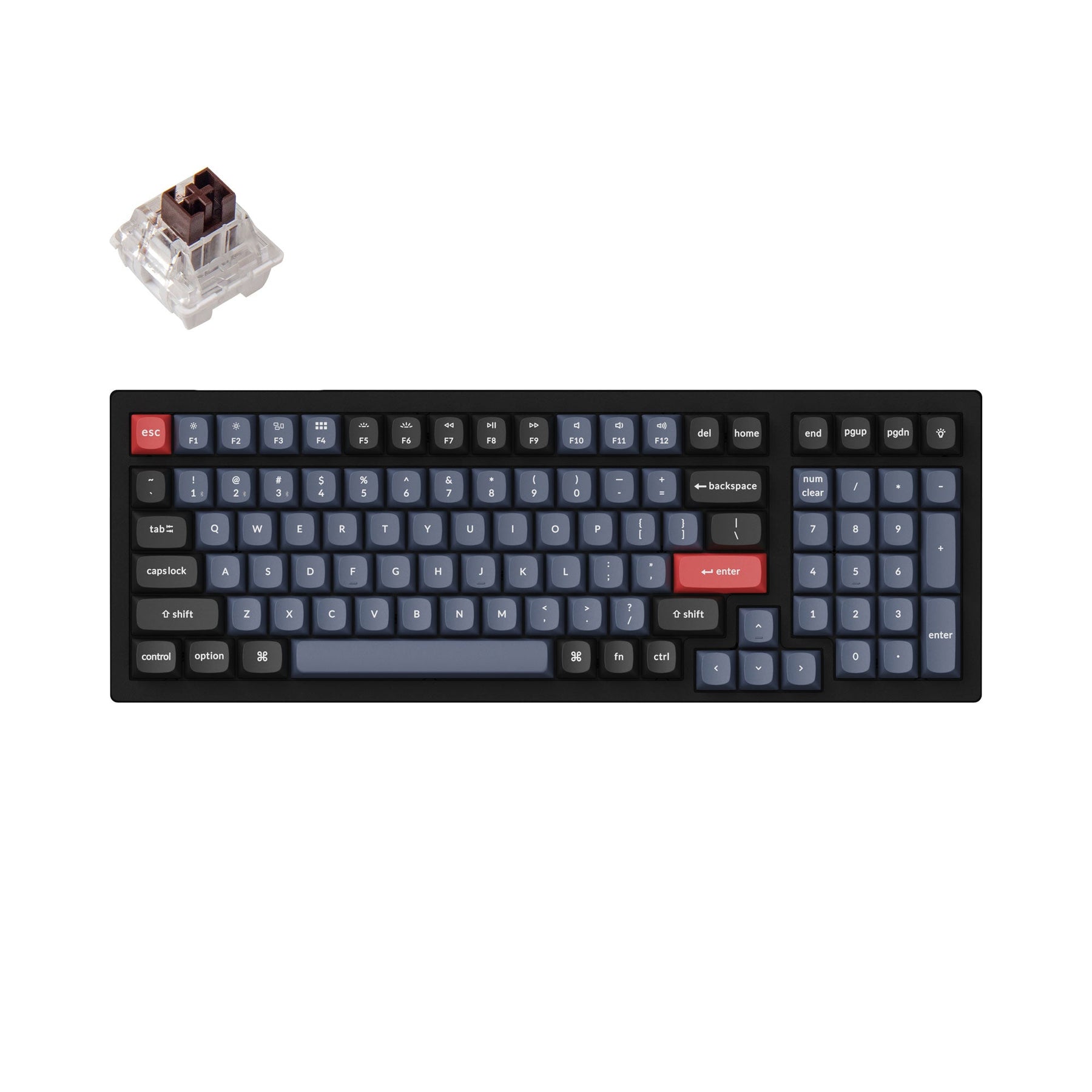 Keychron K4 Pro QMK/VIA Draadloos Mechanisch Toetsenbord (US ANSI Indeling)