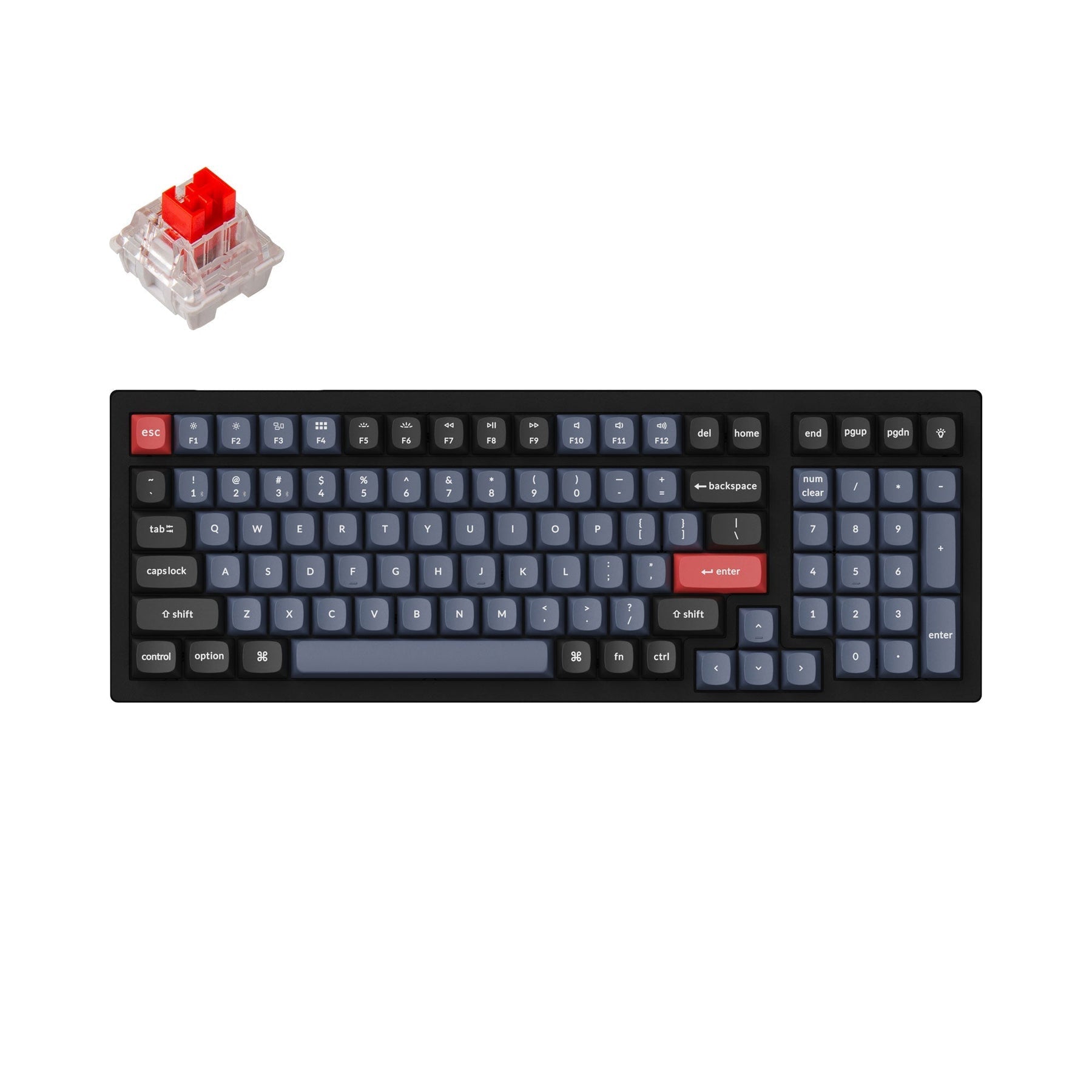 Keychron K4 Pro QMK/VIA Draadloos Mechanisch Toetsenbord (US ANSI Indeling)