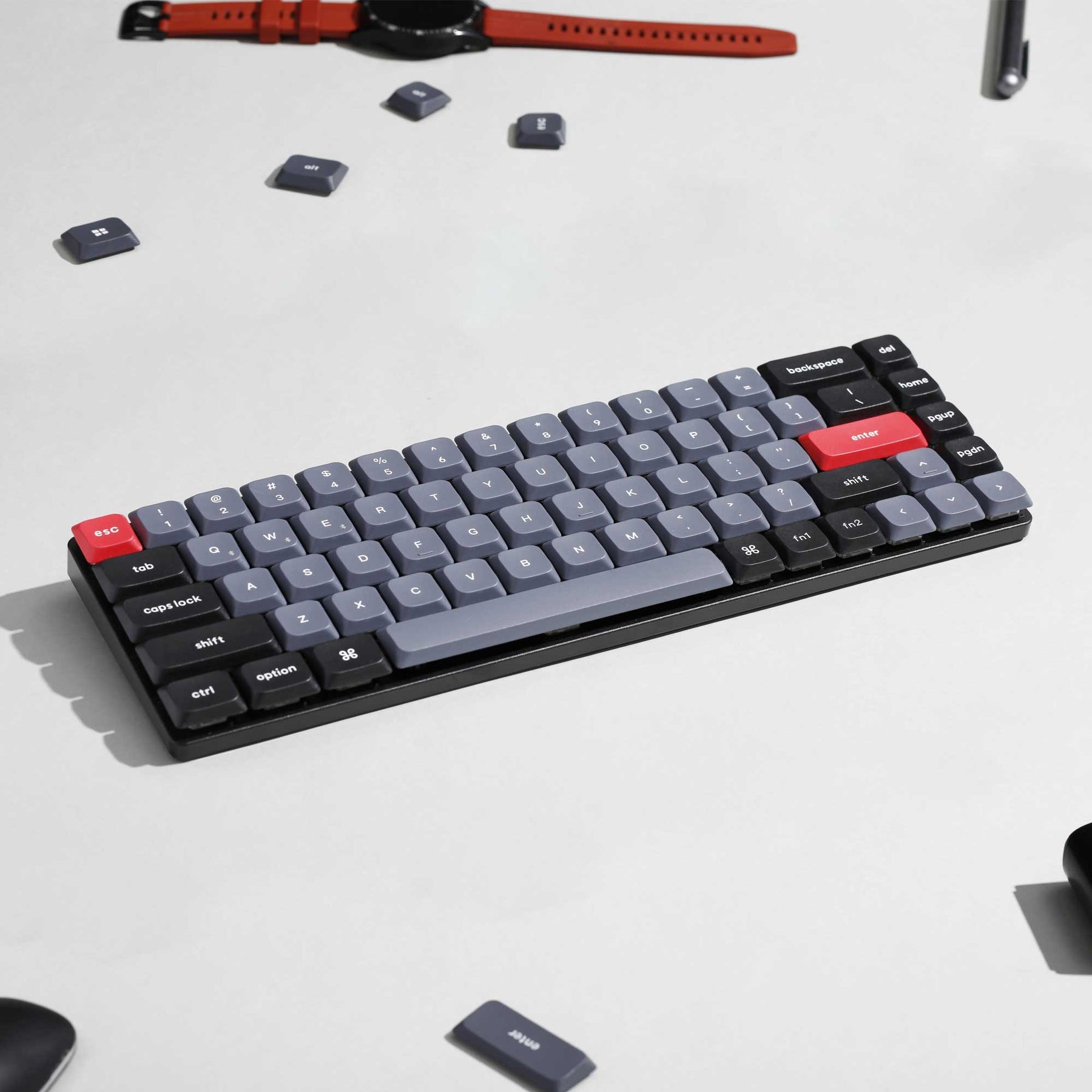 Keychron K7 Pro QMK/VIA Wireless Custom Mechanical Keyboard (US ANSI Layout)