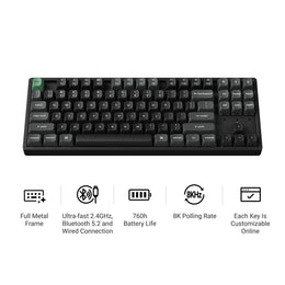 Keychron K8 Ultra 8K Wireless Custom Mechanical Keyboard (US ANSI Layout)