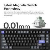 Keychron Q1 HE 8K Wired Magnetic Switch Keyboard (US ANSI Layout)