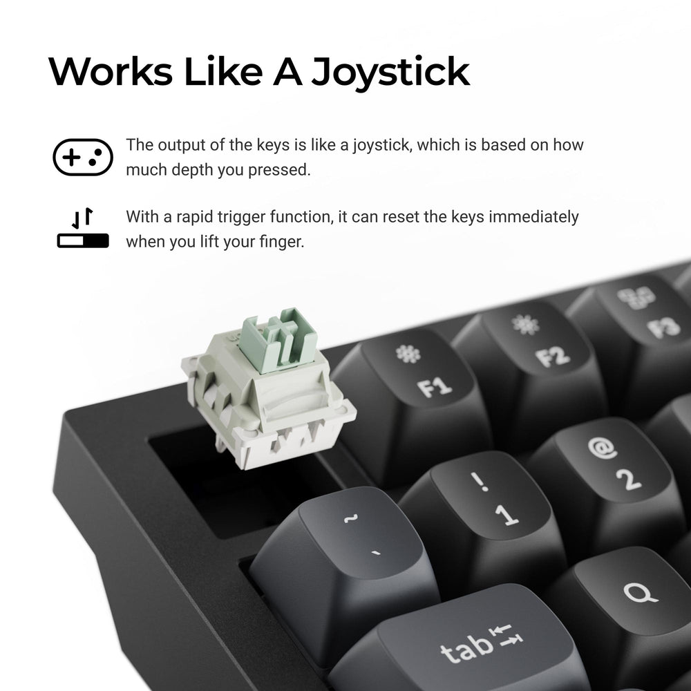 Keychron Q1 HE 8K Wired Magnetic Switch Keyboard (US ANSI Layout)
