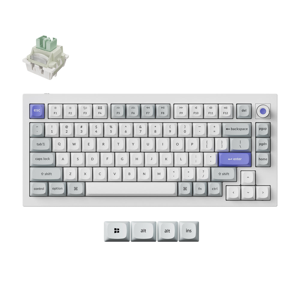 Keychron Q1 HE 8K Wired Magnetic Switch Keyboard (US ANSI Layout)