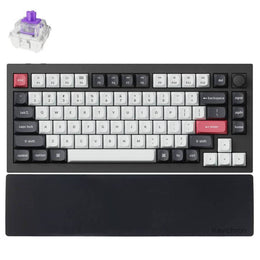 Combo: Keychron Q1 HE QMK Wireless Custom Keyboard + Silicone Palm Rest
