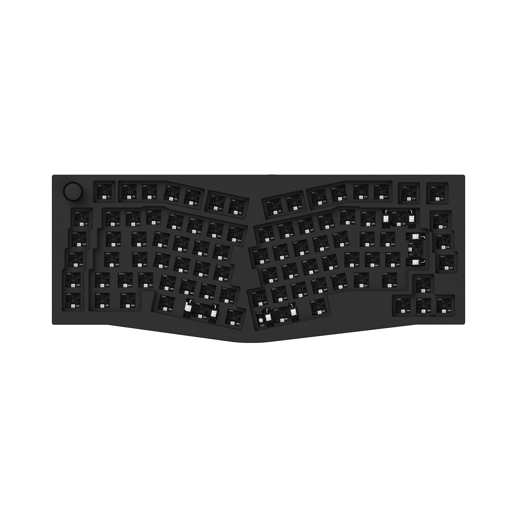 Keychron Q10 (Alice Layout) QMK Custom Mechanical Keyboard ISO Layout Collection