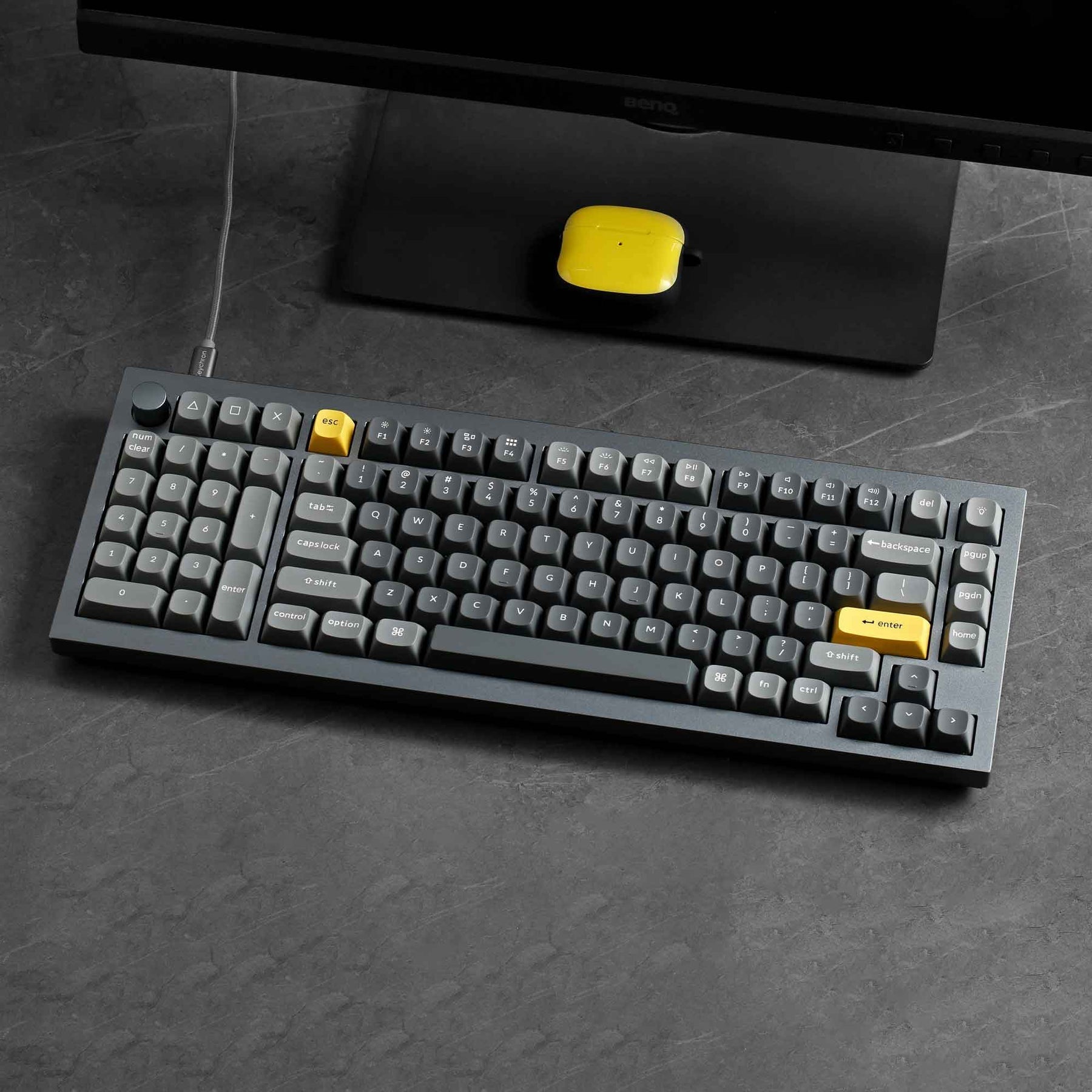 Keychron Q12 QMK Custom Mechanical Keyboard (US ANSI Layout)