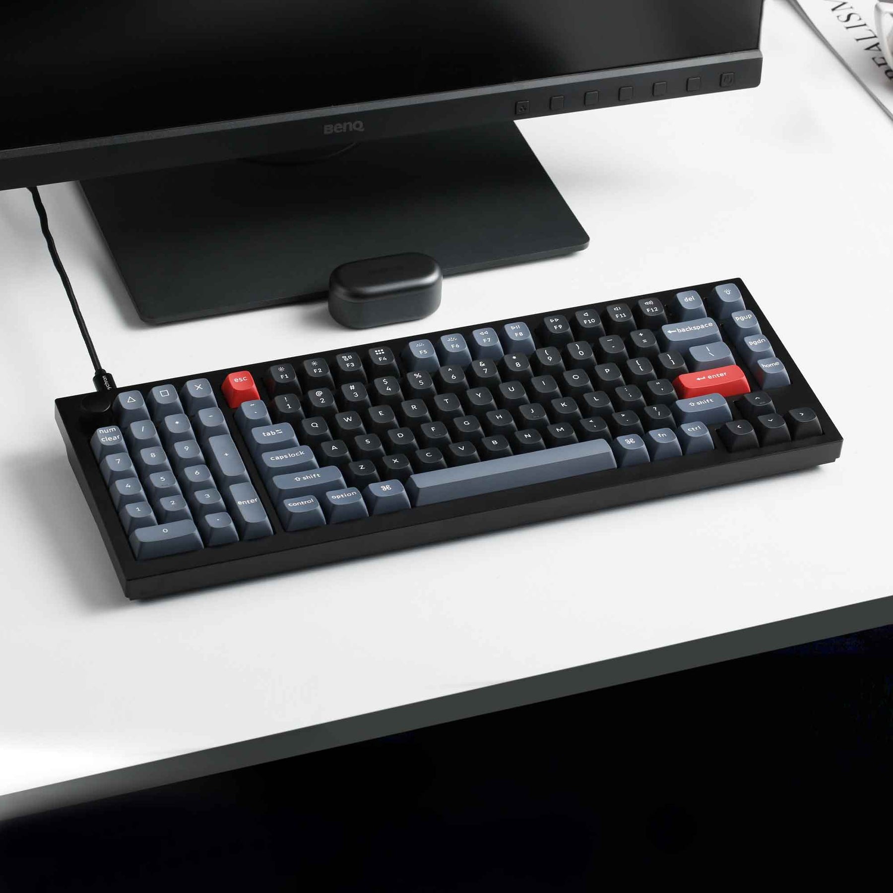 Keychron Q12 QMK Custom Mechanical Keyboard (US ANSI Layout)